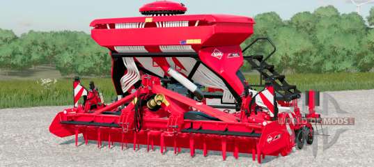 Kuhn HR 4040 and Venta 4030〡work speed 14 km h for Farming Simulator 2017