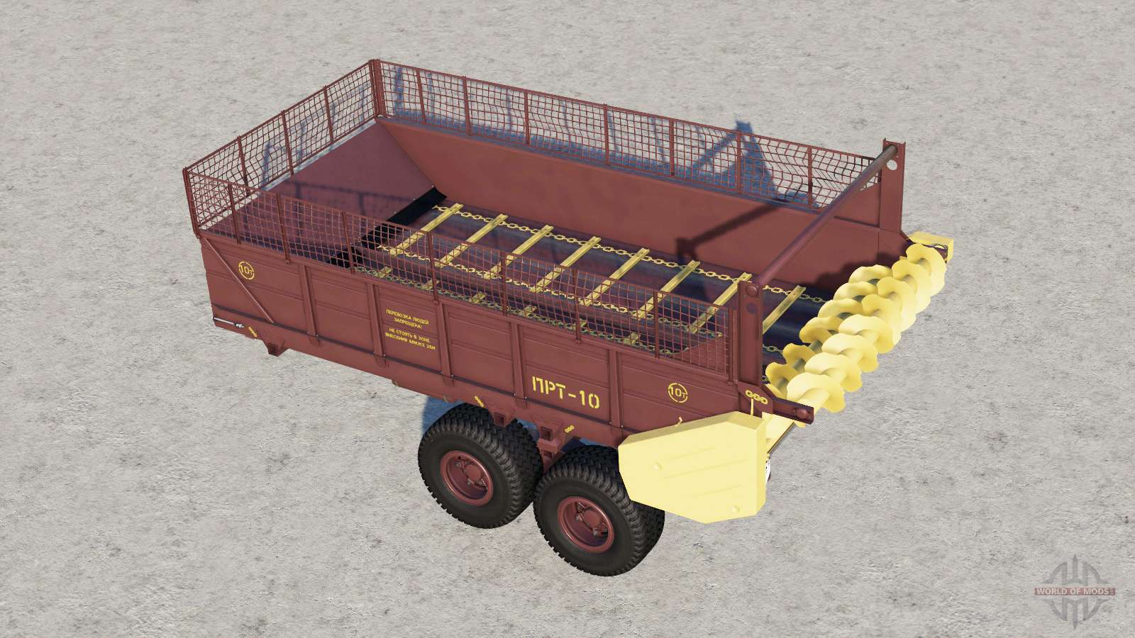 Prt Muck Spreader For Farming Simulator