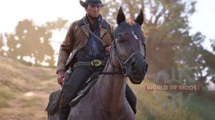 Artur and the horse in RDR 2