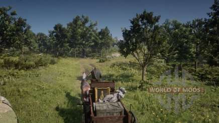 Stagecoach robbery in RDR 2