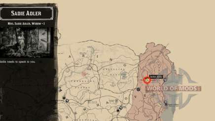 Sadie Adler mission location