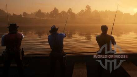 How to fish directly from the camp in Red Dead Online? Detailed instruction