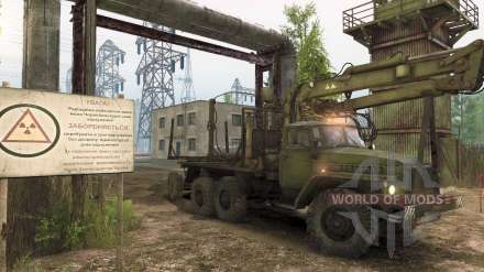 Spintires will add tasks about Chernobyl and forest theft