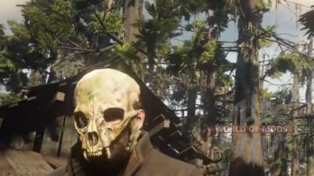 Where to find a cat skull mask in RDR 2 and what you might need it for