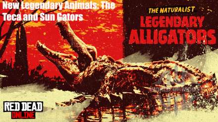 New Legendary Animals: The Teca and Sun Gators