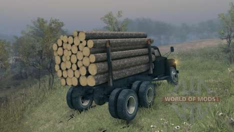 Gaz-52 modified for Spin Tires