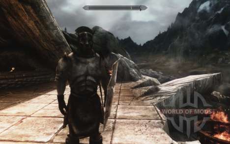 A set of armor and weapons of the Uruk-Hai for Skyrim