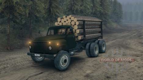 Gaz-52 modified for Spin Tires