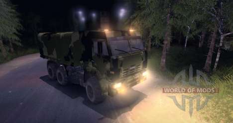 KAMAZ Camo for Spin Tires