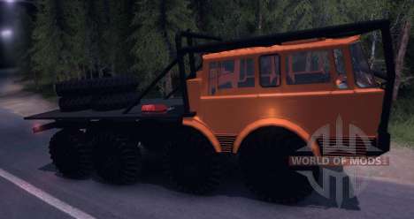 Tatra 813 8x8 TRUCK TRIAL for Spin Tires