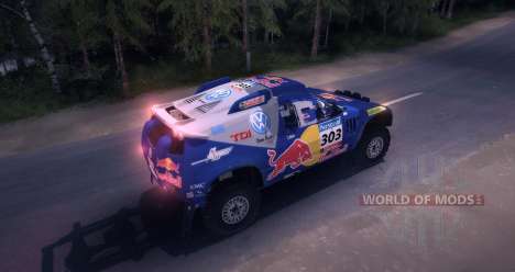 Volkswagen Touareg Dakar Beta for Spin Tires