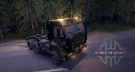 KAMAZ Camo for Spin Tires