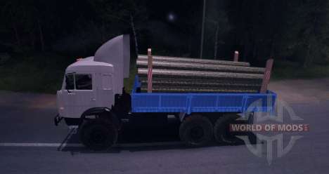 KAMAZ-43101 for Spin Tires