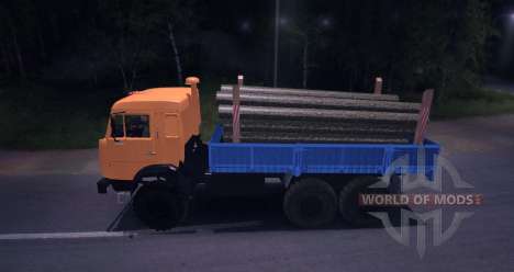KAMAZ 43114 for Spin Tires