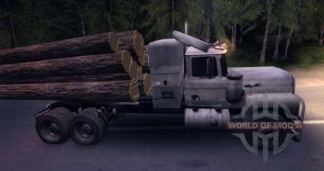 MACK Log Truck for Spin Tires