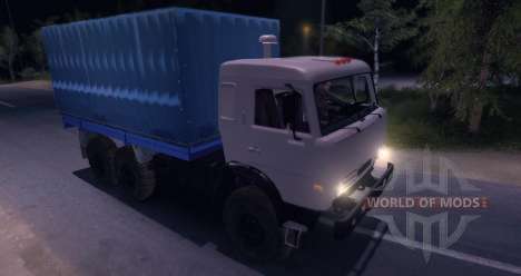 KAMAZ-43101 for Spin Tires