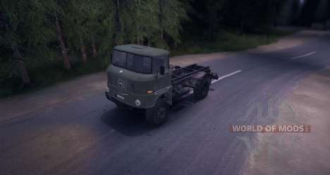 IFA W50LA for Spin Tires