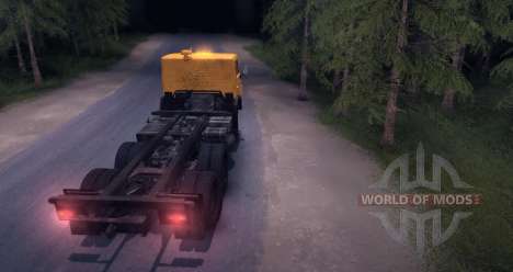 KAMAZ 55102 for Spin Tires