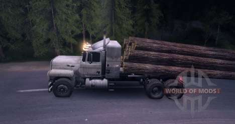 MACK Log Truck for Spin Tires