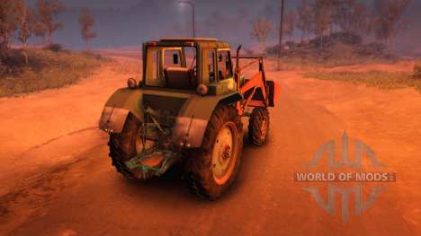 MTZ-82 with Kuhn for Spin Tires