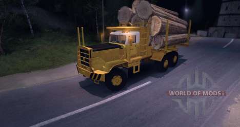 Hayes HQ 142 (HDX) Logging Truck for Spin Tires