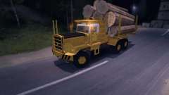 Hayes HQ 142 (HDX) Logging Truck for Spin Tires
