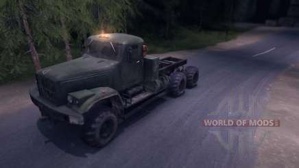 KrAZ truck for Spin Tires