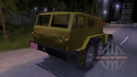 Maz-537 for Spin Tires
