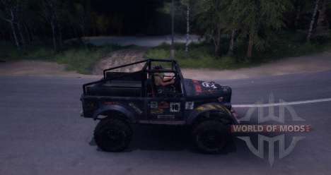 Gaz-69 Off Road Edition for Spin Tires