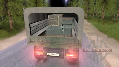 KamAZ 8x8 for Spin Tires