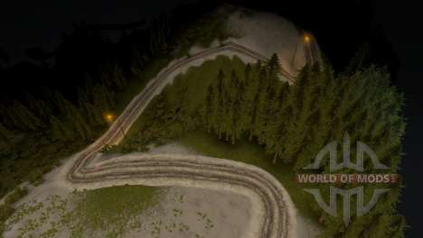Map of Forest 3 for Spin Tires