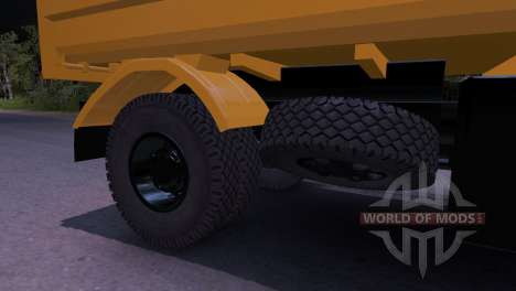 Maz-5551 for Spin Tires