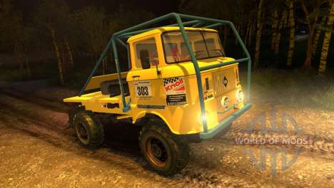 IFA W50 Truck Trial for Spin Tires
