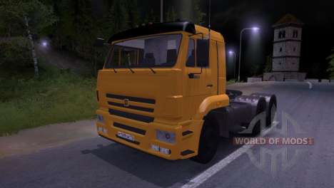 KAMAZ-65116 for Spin Tires