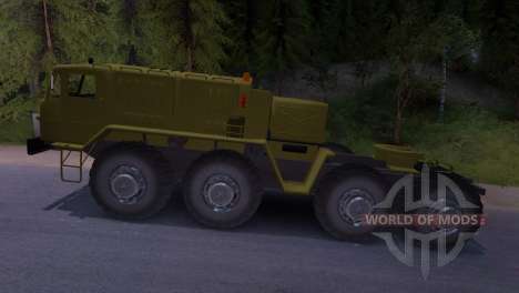 Maz-537 for Spin Tires