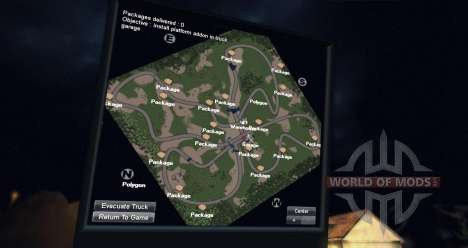 Map of Forest 2 for Spin Tires
