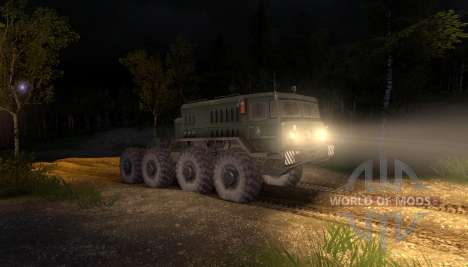 Maz-535 for Spin Tires