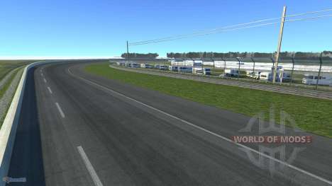 Map Of Akron Motorspeedway for BeamNG Drive