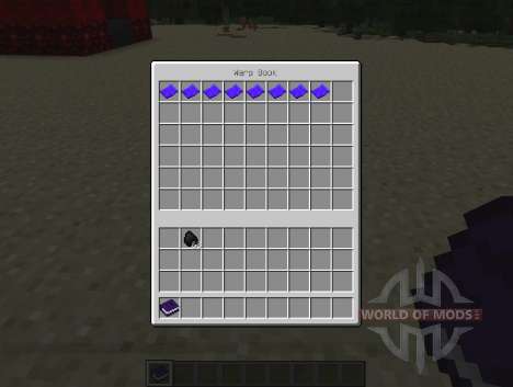 Warp Book - the book of teleportation for Minecraft