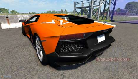 Lamborghini Aventador for BeamNG Drive
