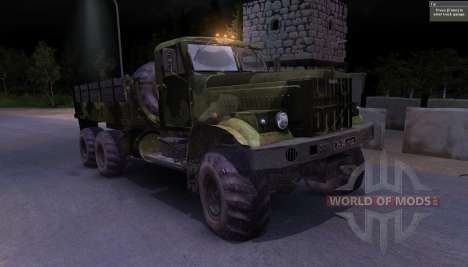 KrAZ truck Camo for Spin Tires