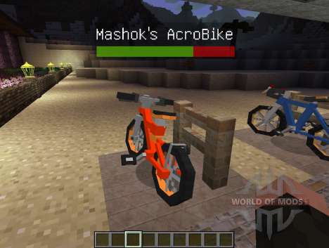 PokeCycle Mod - bikes for Minecraft