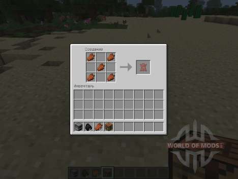 Yet Another Leather Smelting - rotten flesh for Minecraft