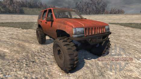 Jeep Grand Cherokee Trail for BeamNG Drive