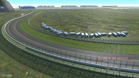 Map Of Akron Motorspeedway for BeamNG Drive