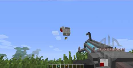 Gravity gun for Minecraft