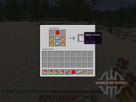 Magma Item - things from magma for Minecraft