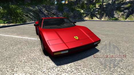 Civetta Bolide Ferrari Red for BeamNG Drive