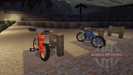 PokeCycle Mod - bikes for Minecraft