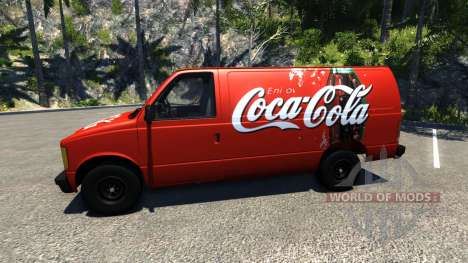 Gavril H-Series Coca-Cola for BeamNG Drive